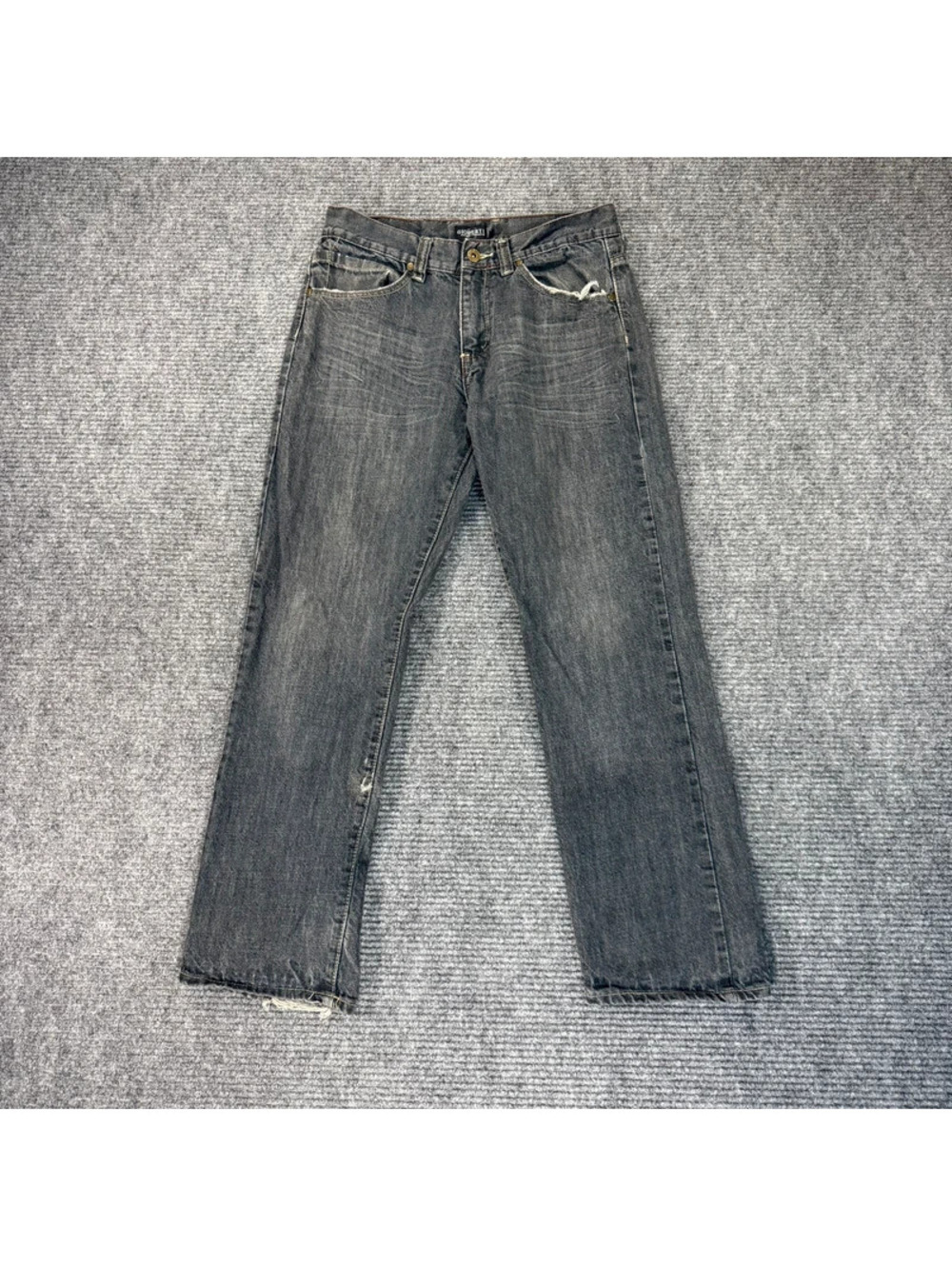 Men’s Jeans Pants Gioberti 32x30 Gray Distressed Y2K